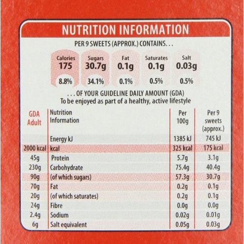 Maynards Wine Gums Carton 400G / 14.1Oz