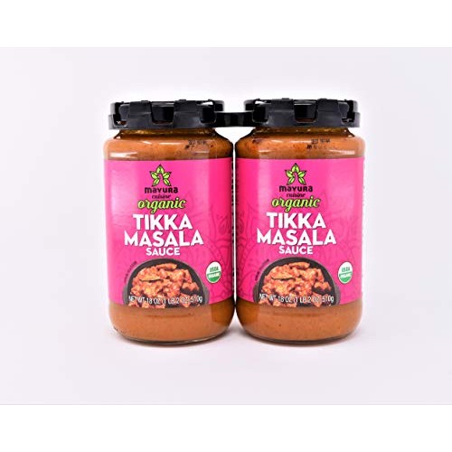 Mayura Cuisine Organic Tikka Masala Sauce 2X 18Oz.