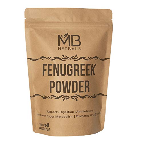 Mb Herbals Fenugreek Seeds Powder 100 Grams | 3.5 Oz | Trigonell