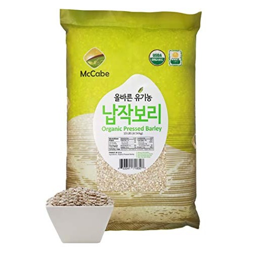 Mccabe Organic Pressed Barley, 10-Pound