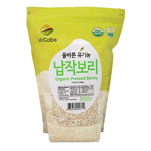 Mccabe Organic Pressed Barley, 3 Lb 48 Oz