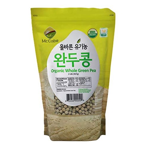 Mccabe Organic Whole Green Pea, 2 Lb 32 Oz