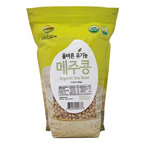 Mccabe Organic Soy Bean, 3 Lb 48 Oz