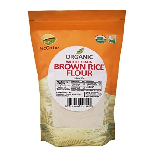 Mccabe Organic Brown Rice Flour, 1Lb 16 Oz