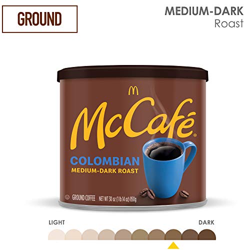 Mccafe Breakfast Blend, Light Roast Ground Coffee, 30 Oz Canister