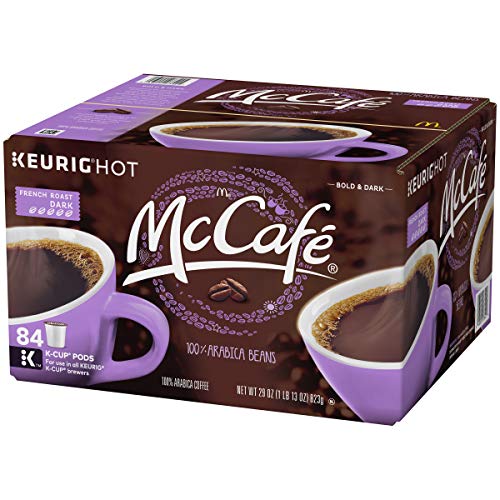 Mccafe French Roast, Keurig Single Serve K-Cup Pods, Dark Roast