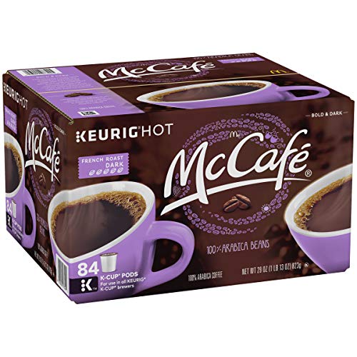 Mccafe French Roast, Keurig Single Serve K-Cup Pods, Dark Roast