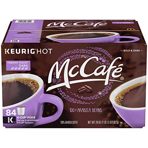 Mccafe French Roast, Keurig Single Serve K-Cup Pods, Dark Roast