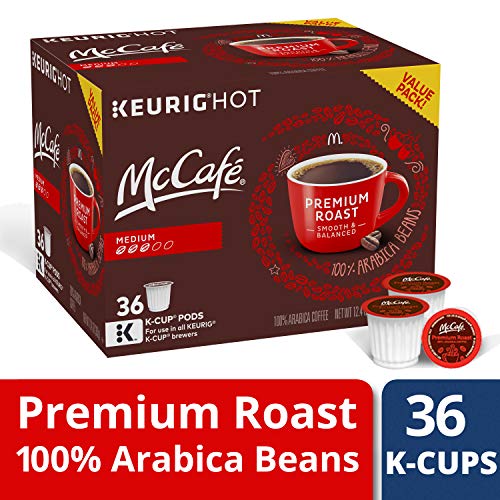 Mccafé Premium Roast Coffee K-Cup Pods, 36 Count