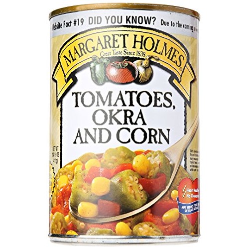 Mccall Farmsery Margaret Holmes Tomatoes Okra And Corn, 15 Oz