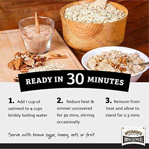 Mccanns Irish Oatmeal, Traditional Steel Cut, 28 Ounce Pack Of 4