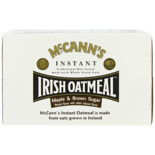 Mccanns Instant Irish Oatmeal, Maple &Amp; Brown Sugar, 10-Count Bo