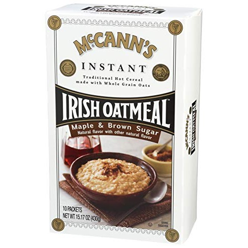 Mccanns Maple &Amp; Brown Sugar Instant Irish Oatmeal, 10 Count