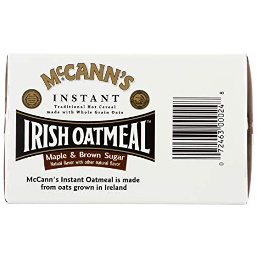 Mccanns Maple &Amp; Brown Sugar Instant Irish Oatmeal, 10 Count