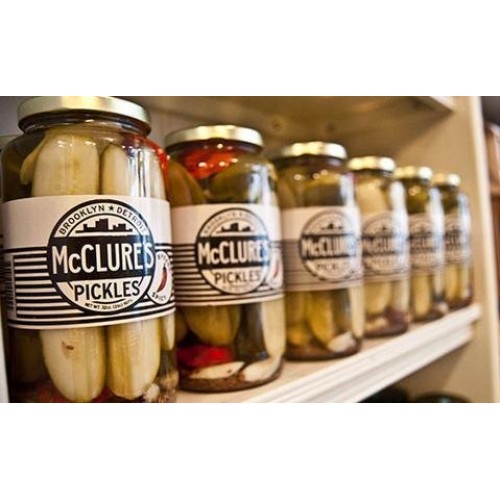 Mcclures Sweet And Spicy Pickles Chip Cut - 32 Oz
