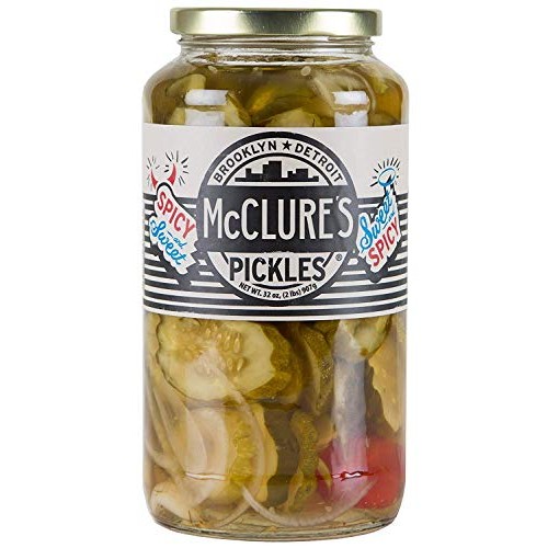 Mcclures Sweet And Spicy Pickles Chip Cut - 32 Oz