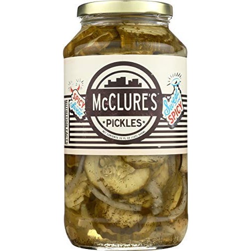 Mcclures Pickles Mcclure?S Sweet And Spicy Pickles Chip Cut -