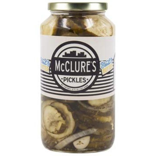 Mcclure’S Bread N Butter Pickles Chip Cut - 32 Oz