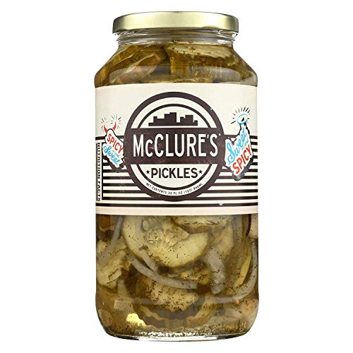 Mcclures Sweet And Spicy Pickle, 32 Ounce - 6 Per Case.