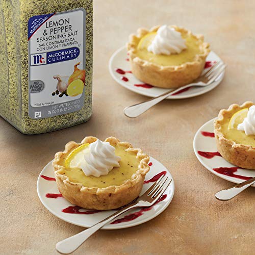 McCormick Culinary Lemon & Pepper Seasoning Salt, 28 oz - One 28...