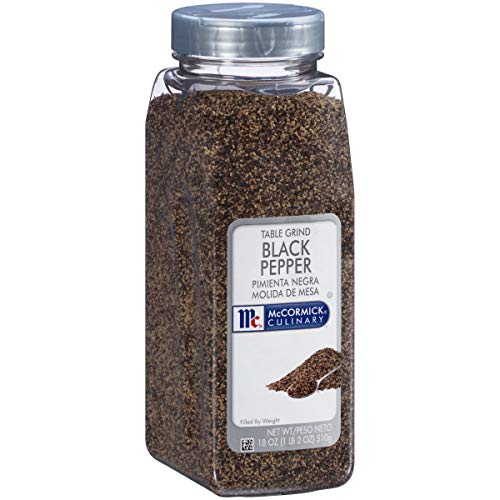 Mccormick Culinary Table Grind Black Pepper, 18 Oz
