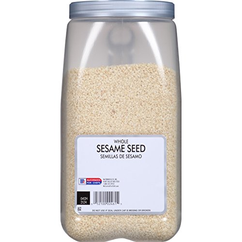 Mccormick Culinary Whole Sesame Seeds, 5 Lbs - One Bulk 5 Pound