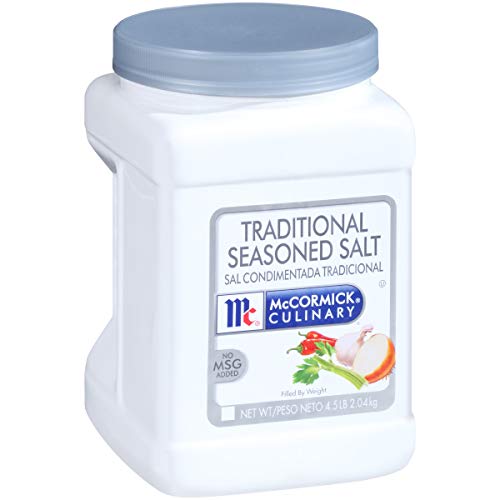 Mccormick Culinary Traditional Seasoned Salt, 4.5 Lbs