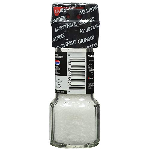Mccormick Sea Salt Grinder, 2.12 Oz Pack Of 6