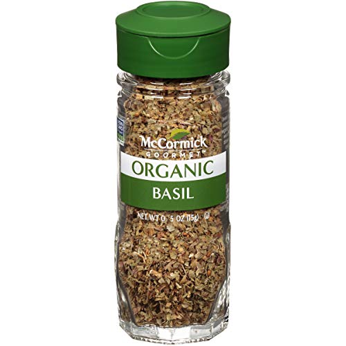Mccormick Gourmet Organic Basil Leaves, 0.55 Oz