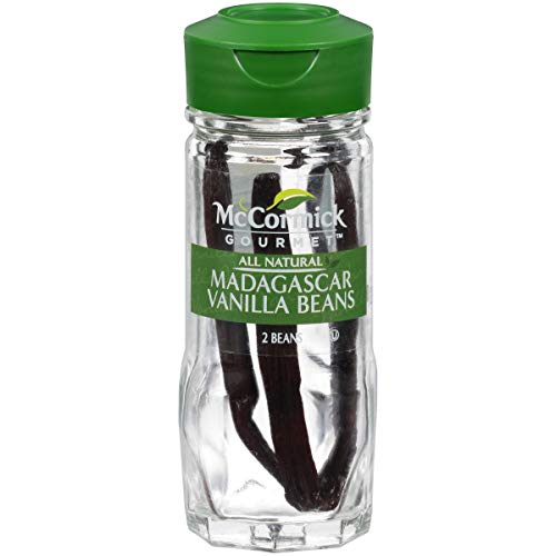 Mccormick Gourmet All Natural Madagascar Vanilla Beans, 2 Ct