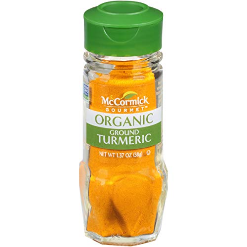 McCormick Gourmet Organic Ground Turmeric Keto Friendly, 1.37 oz