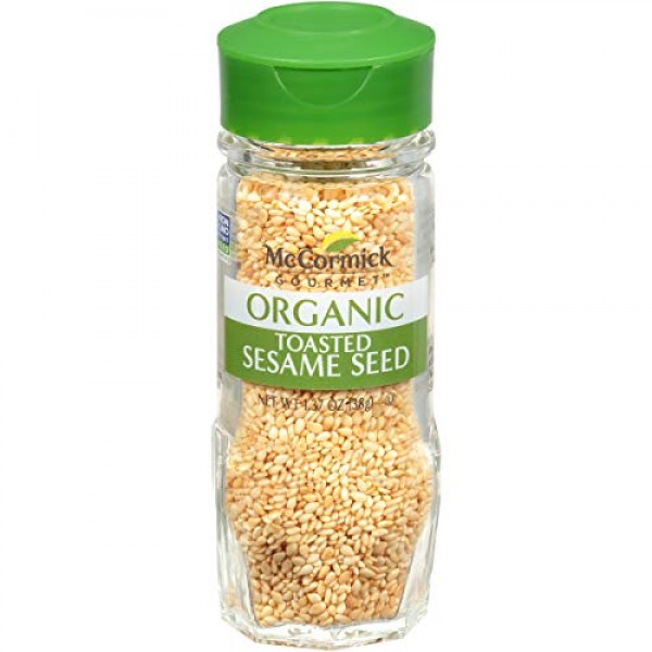 Mccormick Gourmet Organic Toasted Sesame Seed, 1.37 Oz