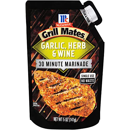 McCormick Grill Mates Garlic, Herb & Wine 30 Minute Marinade, 5 ...