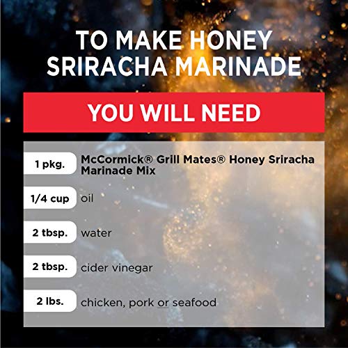 McCormick Grill Mates Honey Sriracha Marinade Mix, 1 oz