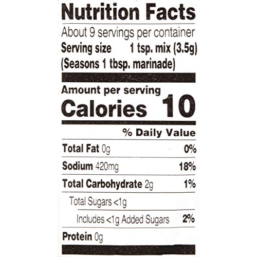 McCormick Grill Mates Mesquite Marinade Mix, 1.06 oz Pack of 12