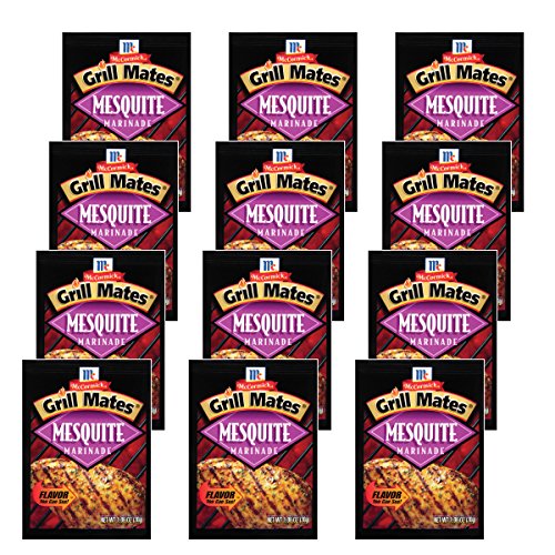McCormick Grill Mates Mesquite Marinade Mix, 1.06 oz Pack of 12