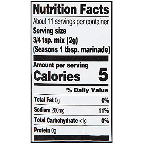 McCormick Grill Mates Tomato, Garlic & Basil Marinade, 0.87 oz ...