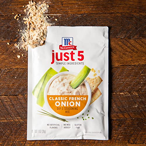 McCormick Just 5 Simple Ingredients Classic French Onion Dip & S...