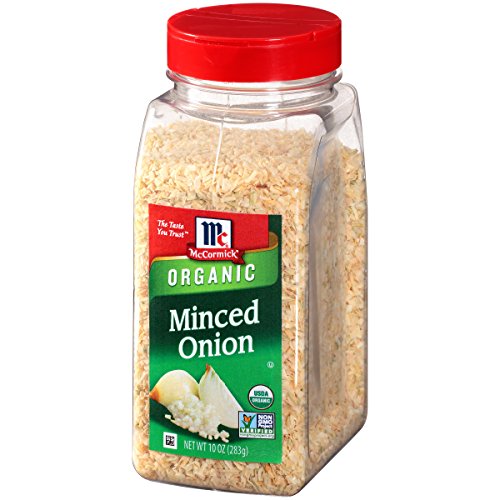 Mccormick Minced Onion Organic, Non-Gmo, Kosher, 10.3 Oz