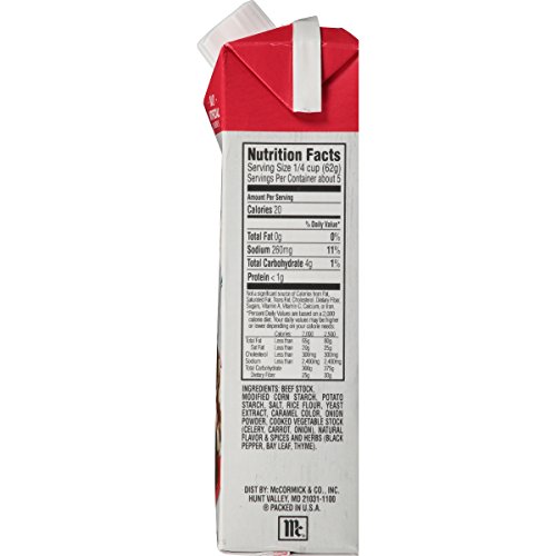 Mccormick Beef Wet Gravy, 12 Oz Pack Of 4