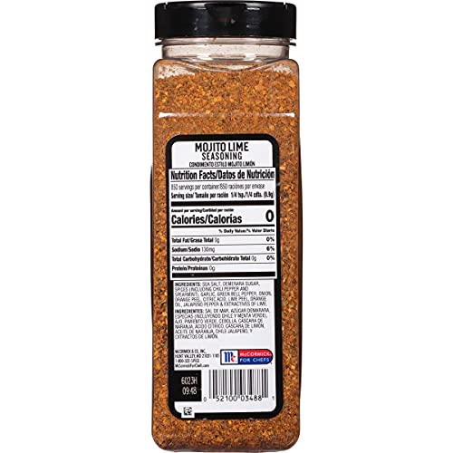 Mccormick Grill Mates Mojito Lime Seasoning, 27 Oz Mccormick Grill Mates Mojito Lime Seasoning, 27 Oz