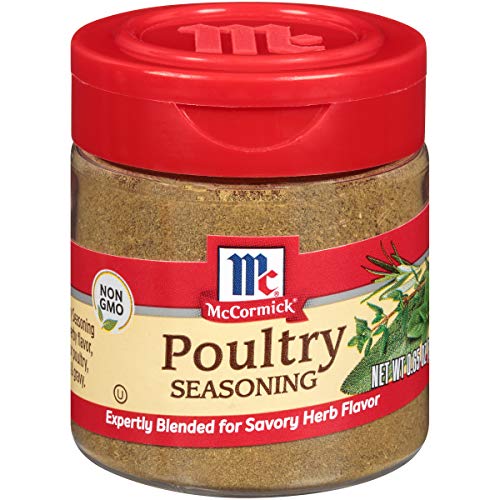 Mccormick Poultry Seasoning, 0.65 Ounce, Pack Of 6