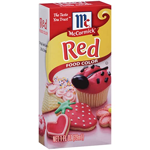 Mccormick Food Color, Red, 1 Oz