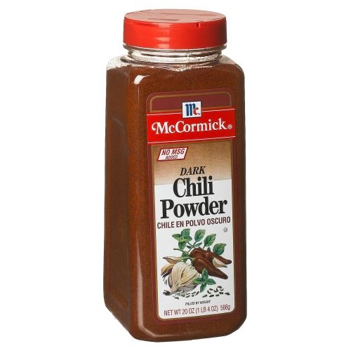 Mccormick Chili Powder, Dark No Msg, 20-Ounce Units Pack Of 2