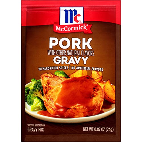 Mccormick Pork Gravy Mix, Homemade No-Lump Gravy In Just Five Mi