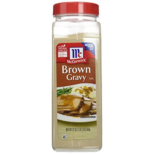 Mccormick, Brown Gravy Mix, 21Oz Container Pack Of 2