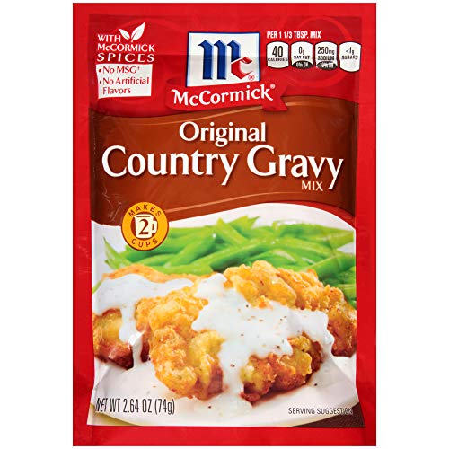 Mccormick Original Country Gravy Mix Pack Of 4 2.64 Oz Packets