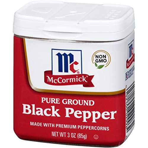 Mccormick Ground Black Pepper, 3 Oz