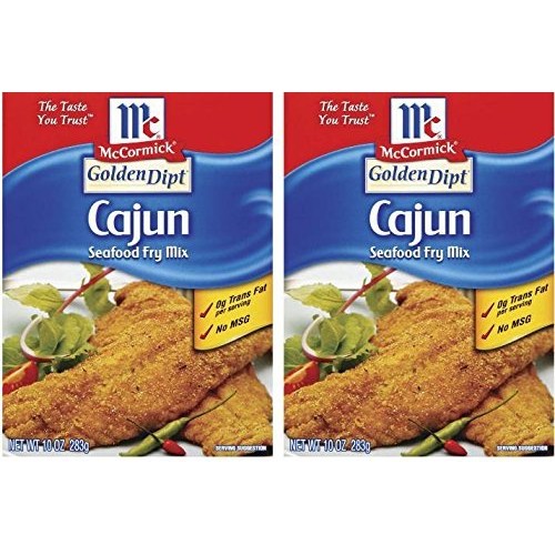 Golden Dipt Mix Fry Fish Cajun Style