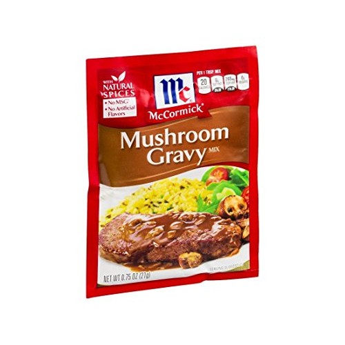 Mccormick Mushroom Gravy Mix .75 Oz Pack Of 6